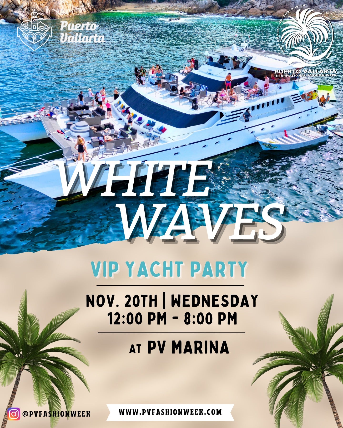 WHITE WAVES - VIP YATCH PARTY